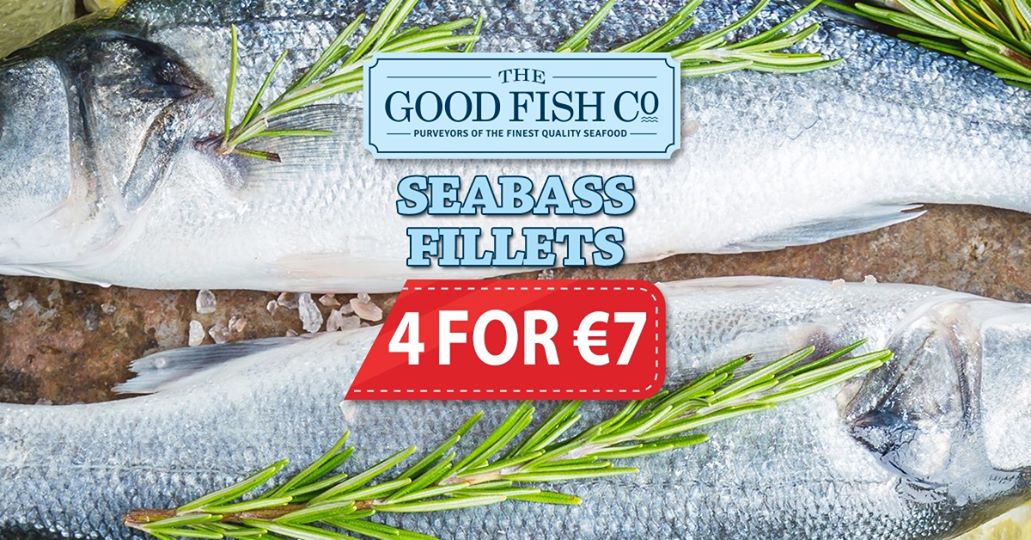 GoodFishCo1's tweet photo. Spice up your BBQ with some Fresh Seabass Fillets! 😎 For extra OOMPH! Why not add one of our great selection of marinades from Lemon &amp;Garlic, To Cajun, Garlic &amp; Herb and Sesame &amp; Ginger! There's one for everyone!😍 #IrishFish #GoodFishShops #ShopLocal #cork https://t.co/KmJTHssXO4