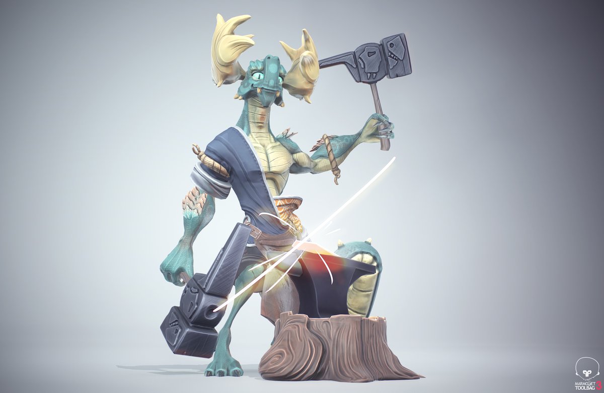 MNicholson_Arts's tweet photo. New portfolio project up :)  #marmosetoolbag3 viewer on #artstation  I used #zbrush #autodeskmaya #marmoset #photoshop with my #wacom 

#characterart #gamedev #characterartist #3dart 

https://t.co/jD3NDKn3yt https://t.co/FUeeu5cVes