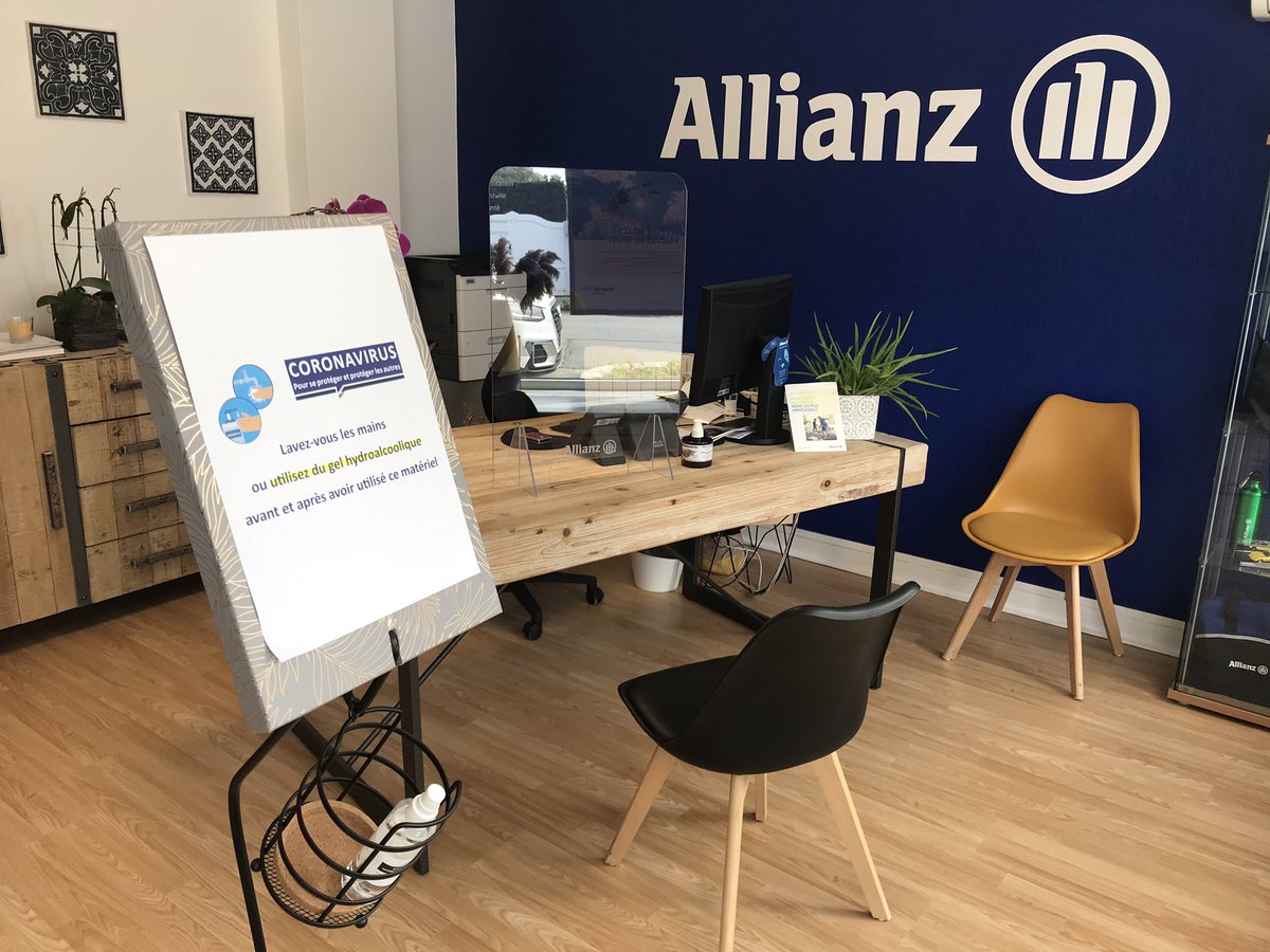 A la rencontre des agences <a href="/allianzfrance/">Allianz France</a> de Dol-de-Bretagne et de Combourg ce matin: protections en place, Agents et Collaborateurs motivés et enthousiates, clients au rendez-vous, quel bonheur de revenir sur le terrain! En restant prudent bien sûr! 👍