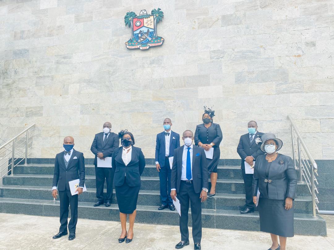 To deepen the dispensation of justice in our state, today, I swore-in eight new Judges to strengthen our High Court following their confirmation by the National Judicial Council. 

1/3