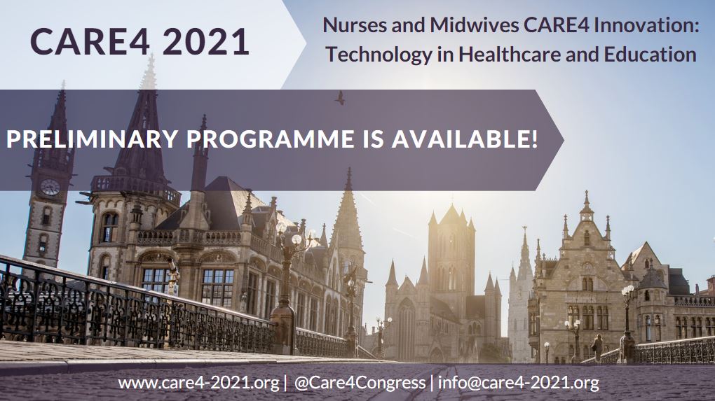 CARE4 2021 preliminary programme is now available! You can find it under bellow link 🔽
care4-2021.org/fileadmin/user…

Contribute to the programme and submit your abstract before the deadline 6 July 2020.
#nurses #midwives #innovation #technology #healthcare