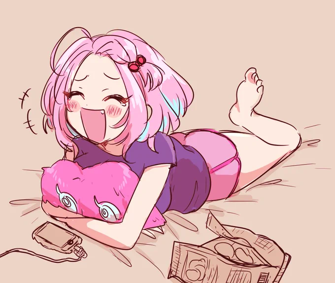 笑顔のりあむちゃんが描きたかっただけのらくがき 
