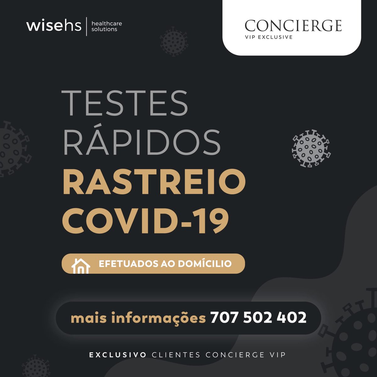 WiseHs's tweet photo. ⚠️ Fique a saber se está infectado sem abandonar a segurança de sua casa !! 🩺🧪🦠🔬 

#covid19 #testesrapidos #testesemcasa #coronavirus #wiseconcierge #hometesting https://t.co/FXZFwzvlSR