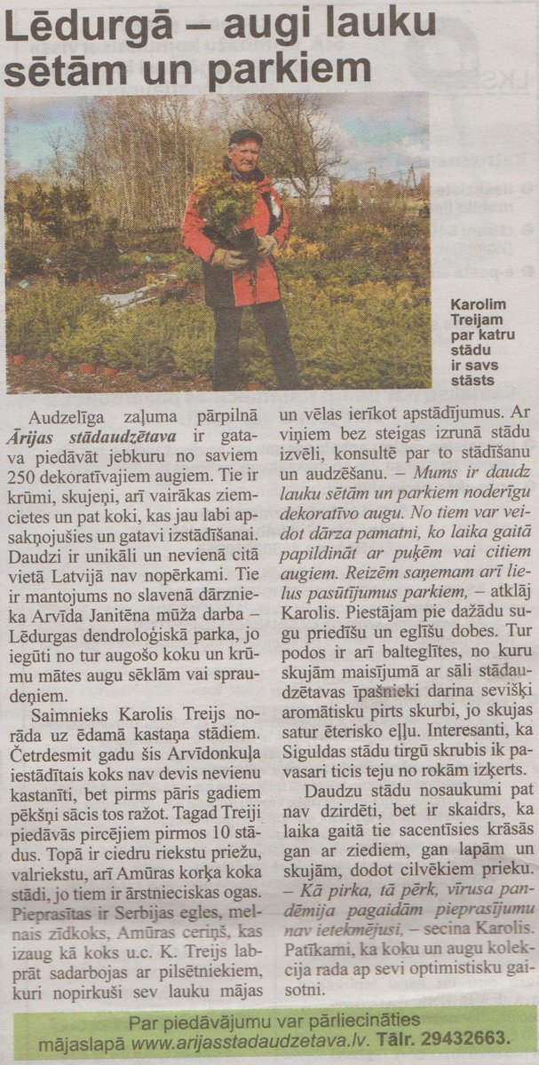 Laikraksts "Auseklis", 8. maijs