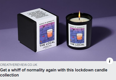 tpgdesign's tweet photo. Some lockdown fun from @CreativeReview 
Other scents are available. 

Read more on their website: https://t.co/vZGc2DsFhI https://t.co/7MDkTox96m