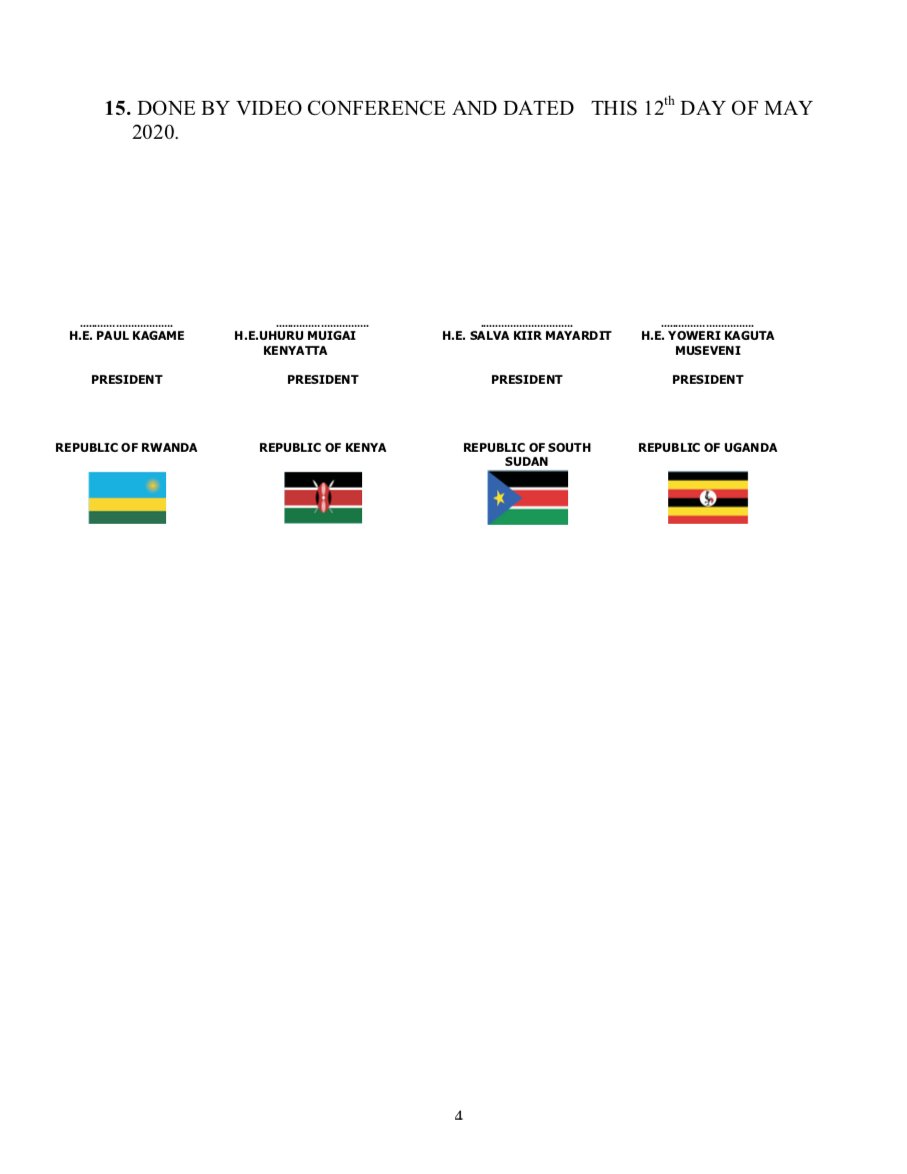 jumuiya's tweet photo. COMMUNIQUÉ: #EAC Heads of State Consultative Meeting on the #EAC regional response to the #COVID19 pandemic https://t.co/icG2FWtPfg https://t.co/EZyr79lnDF