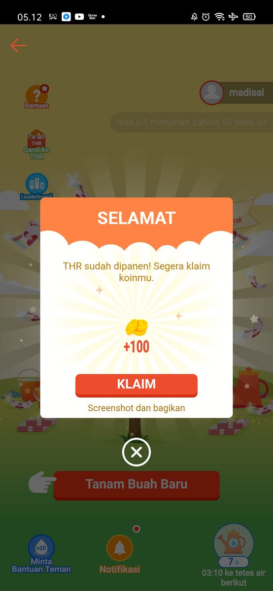 PgununganTaurus's tweet photo. Ayo guys bantu siram-siram 

@ShopeeID 
#ShopeeTanamTHR10M https://t.co/1kKB7WFHBY