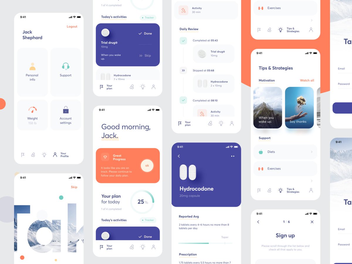 dribbble's tweet image. 📱Today on the blog, @thedsgnr drops by to share his top mobile UI design tips for a better user experience — buff.ly/2LjHZLc 

Shot by @cuberto 

#mobiledesign #appdesign #productdesign #design #dribbble #ux #uxdesign