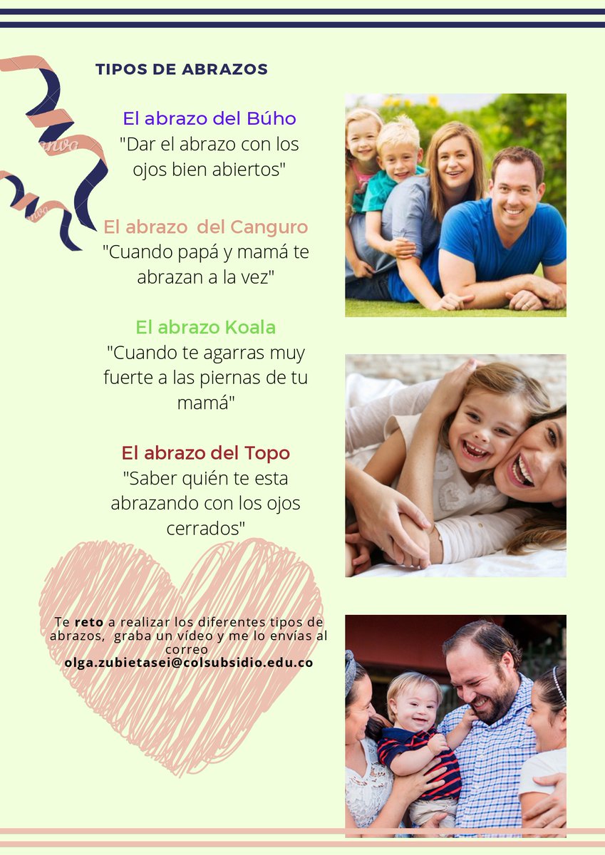 AtanasioColegio's tweet photo. NO OLVIDES EL ABRAZO DEL DÍA. https://t.co/lFqHVfKgB8
