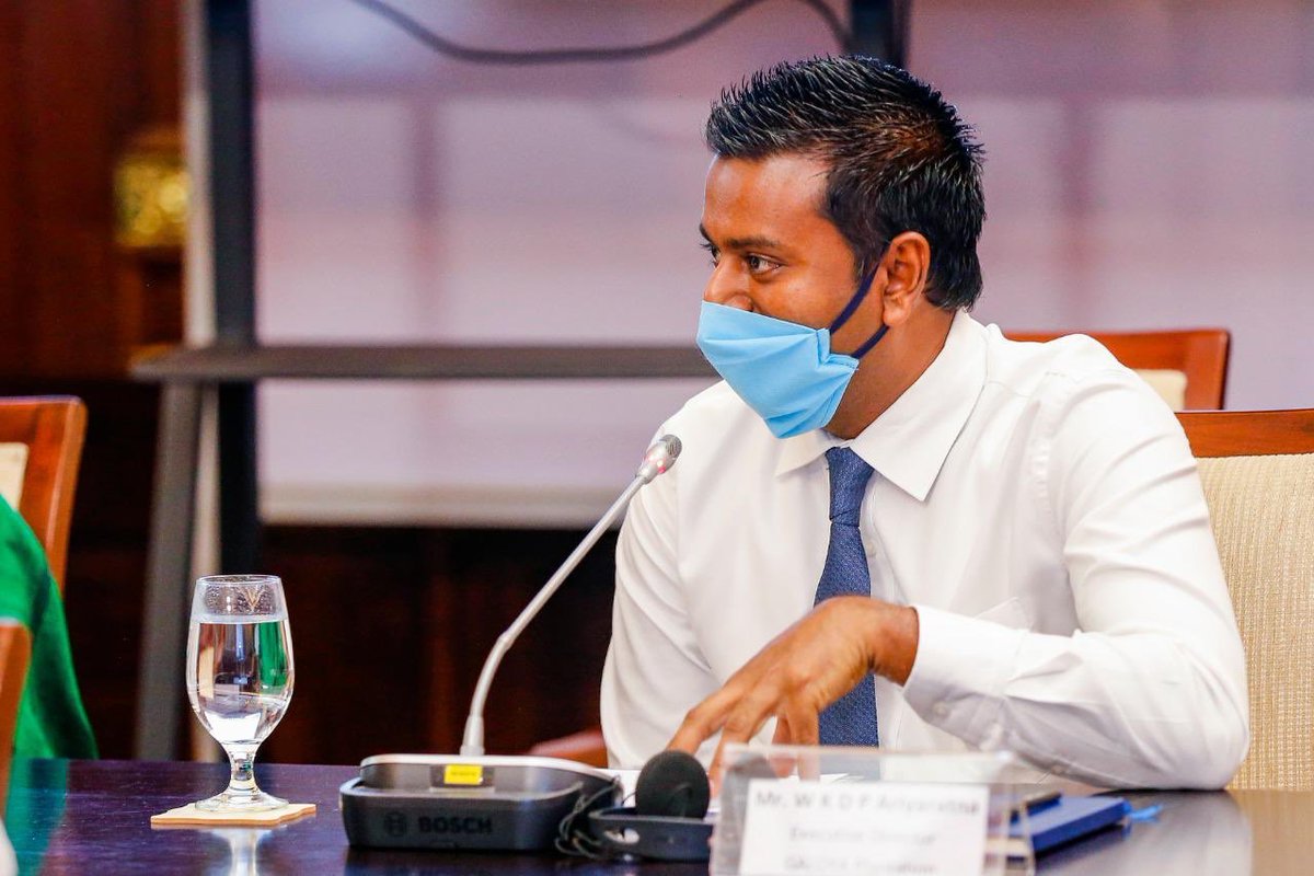 GotabayaR's tweet photo. Meeting with plantation sector held to assess plans to increase production towards national food security &amp; export earnings. This sector can contribute immensely to revive post-#Covid19 economy, if we work towards specific targets. 

#ReStartSriLanka 

#TogetherWeCan https://t.co/OUvIwOxmhS