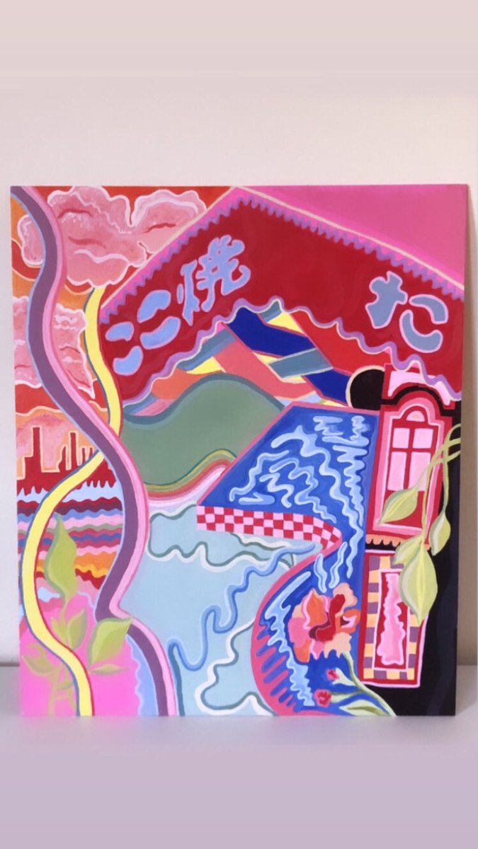 elwalker_x's tweet photo. Lockdown paintings 💗 https://t.co/zpeJ5Q51No