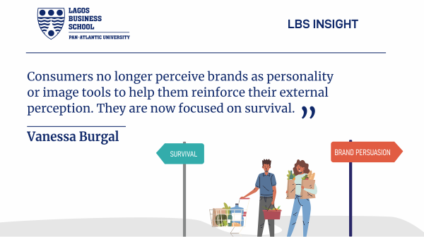 LBSNigeria's tweet photo. #LBSInsight
Consumers are no longer concerned about events, parties or fancy influencers. They are now confronted with a new reality, along with new problems. Vanessa Burgal advises Marketing Directors to take a step back and rethink their strategy. Read: https://t.co/G7gp0CtGoi https://t.co/QcF9SXcDJ6