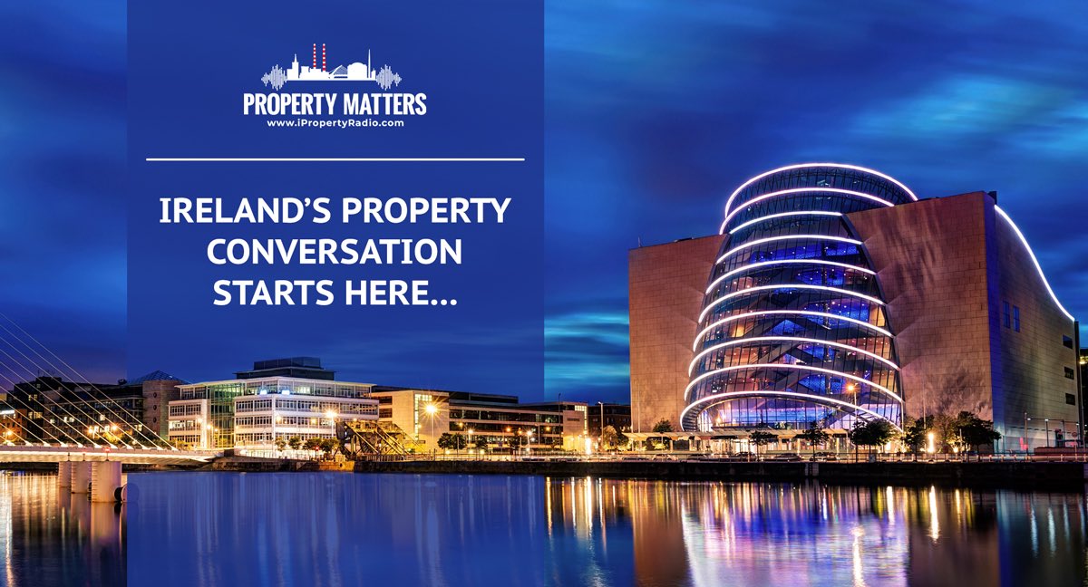 Listen in to #PropertyMatters on <a href="/DublinSouthFM/">Dublin South FM</a> from 6-7pm to hear from Graham Murray <a href="/Sherry_Fitz/">Sherry FitzGerald</a>, Gavin Coyle @SafetyFreelance and <a href="/HealyHynes/">Healy Hynes</a> @beagel_io

Listen back to past shows here: ipropertyradio.com #podcast #property #proptech