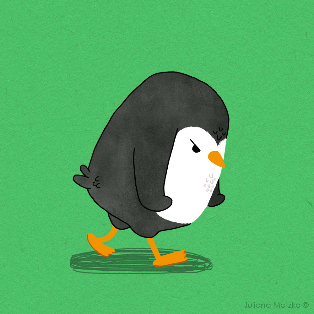 penguins_family's tweet photo. Grumpy Penguin 🐧😠

#ThePenguinsFamily #grumpy #penguin #grumpypenguin #animal #characterdesign #kidlitart #kidlitartist #kidspublishing #childrenspublishing #illustration #childrenillustration #grumpymood #funy #humour #JulianaMotzko https://t.co/fBFvQvISOD