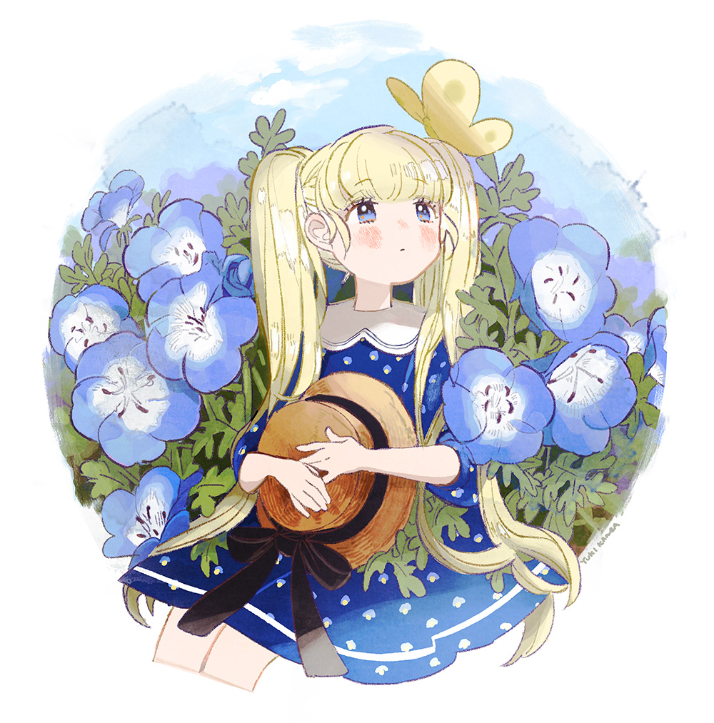 「ネモフィラ 」|樺ユキ🌳8/31読み切り掲載のイラスト