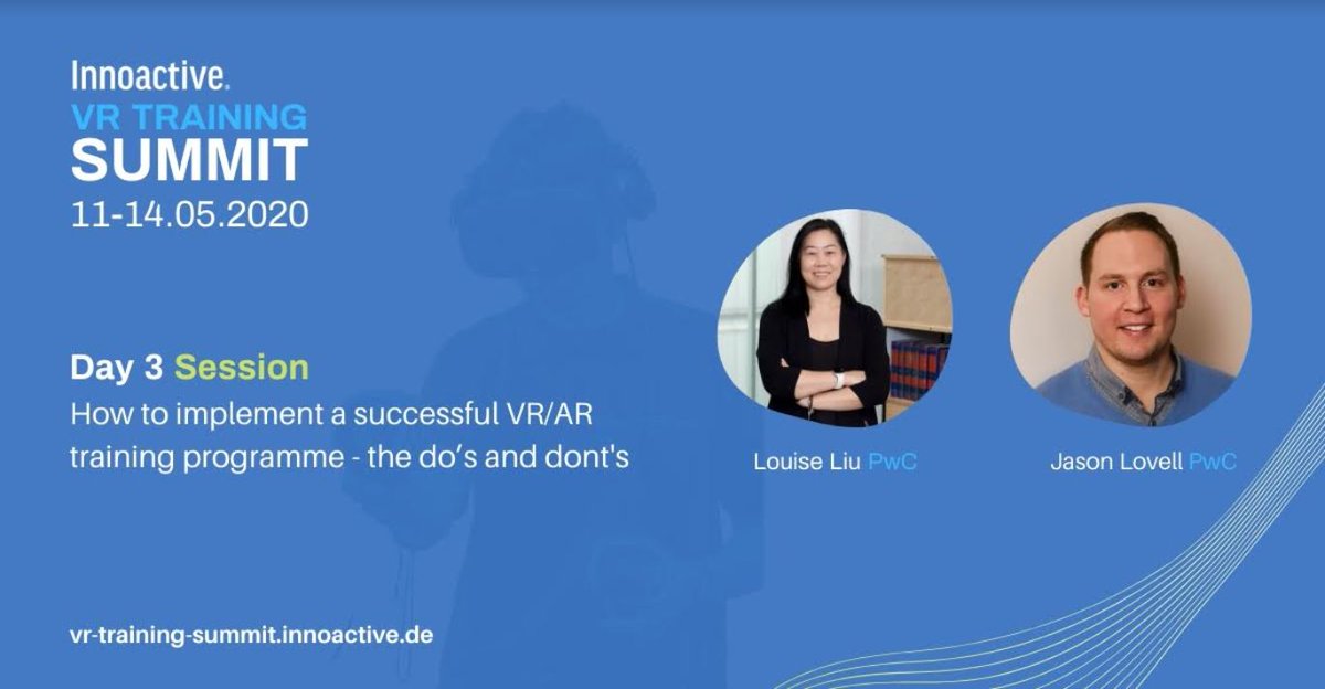 SueBurrett1's tweet photo. Training employees in virtual reality can provide amazing results for your L&D programme. How do you deploy & scale a successful #VR / #AR #training solution?Hear @louiseliu02 @jaselovellxr’s top tips during @innoactivegmbh’s #VRTrainingSummit RSVP: https://t.co/4fkIuS9lZW https://t.co/7AXK6cTXuo