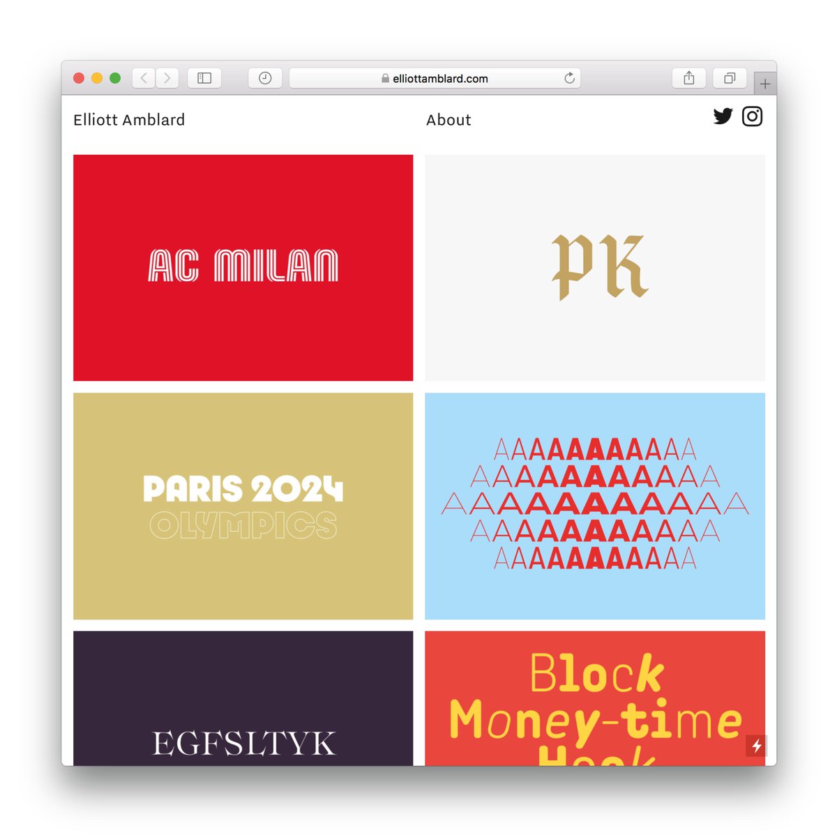 elliottamblard's tweet photo. New website!
https://t.co/tgu6B74Nff https://t.co/k7lfHc7xd3
