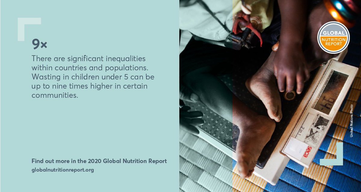PeterWa65237388's tweet photo. The 2020 @GNReport shows a clear trend: progress is too slow to meet the global #nutrition targets. Not one country is on course to meet all ten of the 2025 global nutrition targets. We must focus action. Read the full report: https://t.co/FpY8QrpIbp https://t.co/oVaCMkNnA9