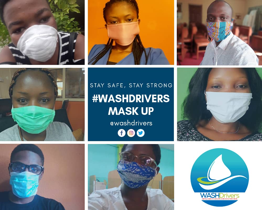 WashDrivers's tweet photo. Maskup Washdrivers!!!

It is safe for us to use our protective gears to reduce the spread of covid-19

Stay safe and stay healthy fellas.
#washdriversmaskup
#StaySafeNigeria
#stayhealthy https://t.co/jVztFBmVDC