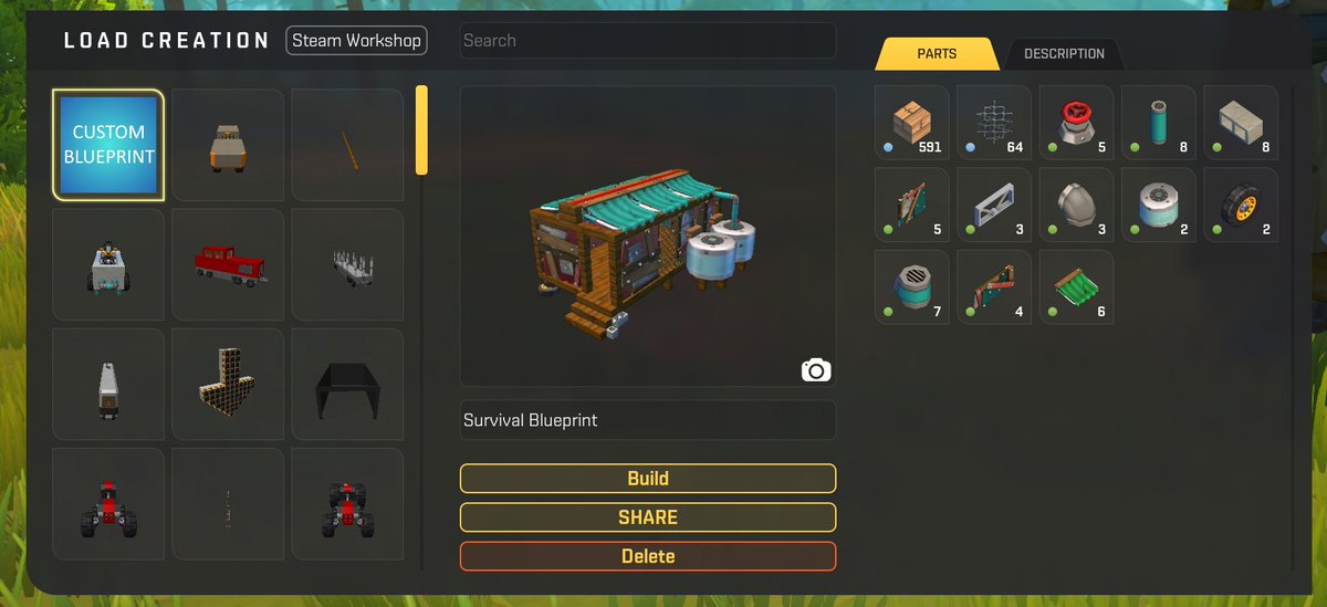 LeBogooo's tweet photo. @ScrapMechanic i hacked the ".blueprint" extention,  or should i call it json?😂 https://t.co/WIaZ0PaUxT