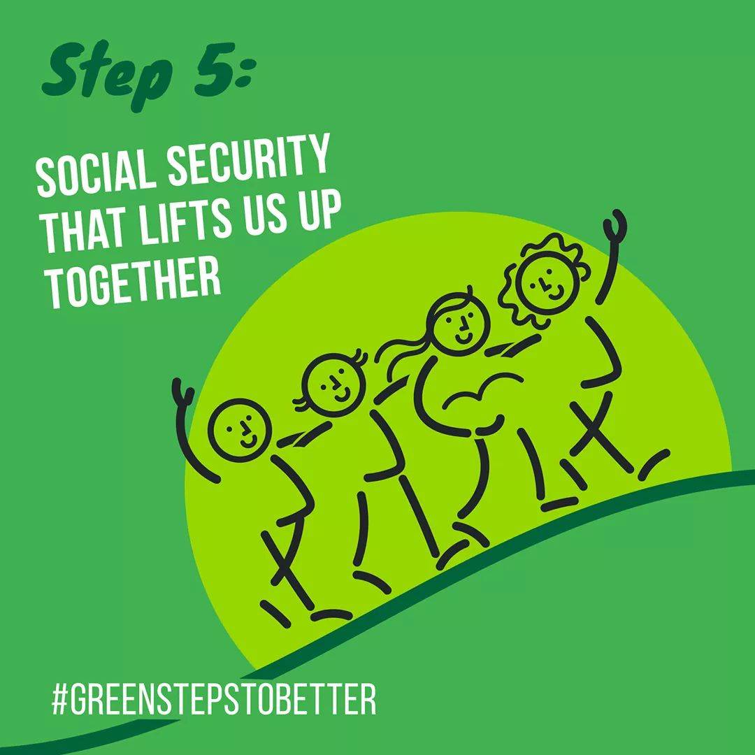 Instead of returning to business as usual, we can build a better future

That's why Caroline Lucas has launched her #GreenStepstoBetter campaign!

Step 5: Universal Basic Income

We need a minimum guaranteed income for everyone, a simple, safety net to protect the most vulnerable