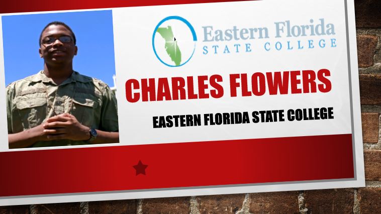 PalmBayMagnetHS's tweet photo. Now to complete the shout-out to the Flowers family seniors!  Charles is the 3rd Flowers senior we have celebrated these past 2 weeks - he is a triplet!   He is attending Eastern Florida State College @EasternFlorida after graduation.   #PiratePride #2020PirateGrad https://t.co/likEvmxJot