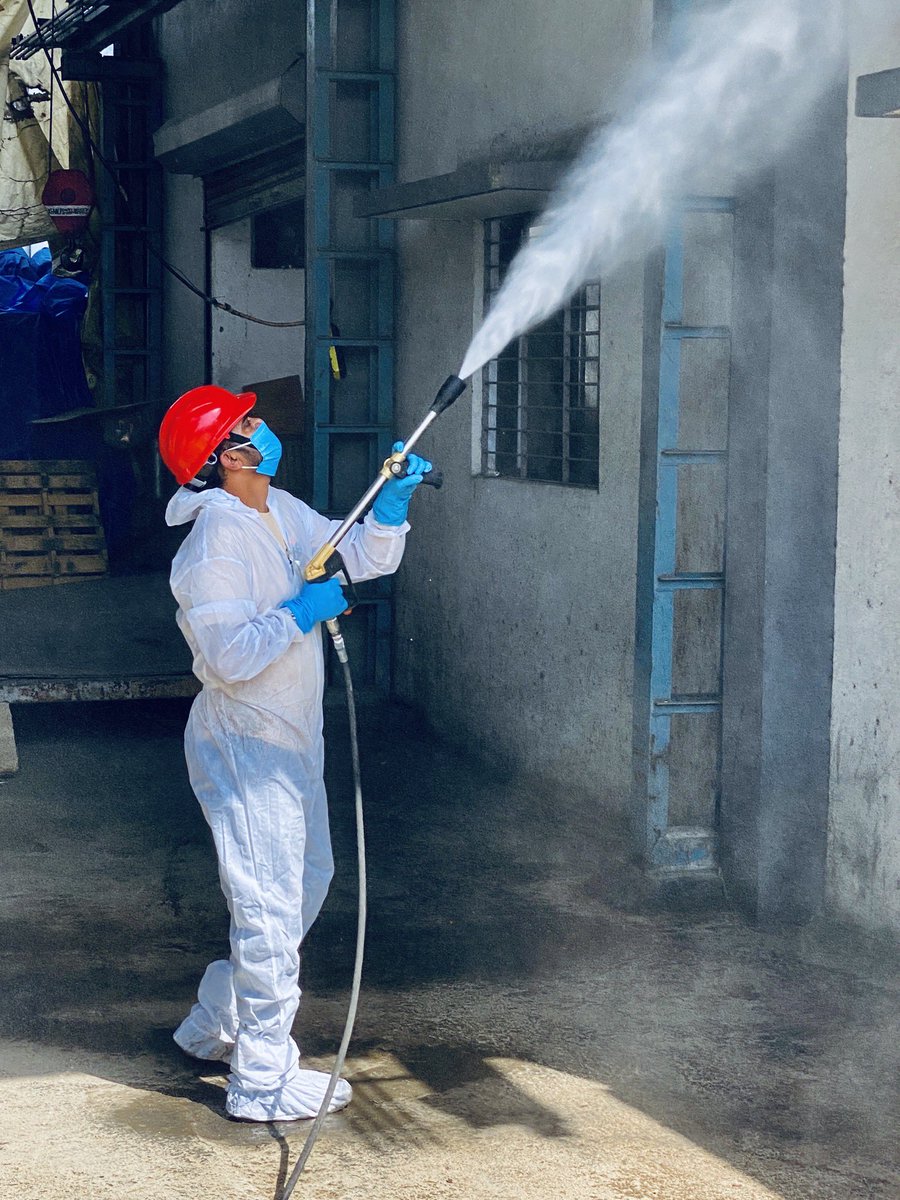 FireIndus's tweet photo. Indus Fire Safety has designed a specialised Compact Sanitisation Vehicle to combat Covid-19. This vehicle is designed to spray disinfectant with a mist pattern of less than 200 micron to ensure maximum reach. @VinodRao2000  @narendramodi @ourvadodara @TOIVadodara @VMCVadodara https://t.co/mwAgiLRjdE
