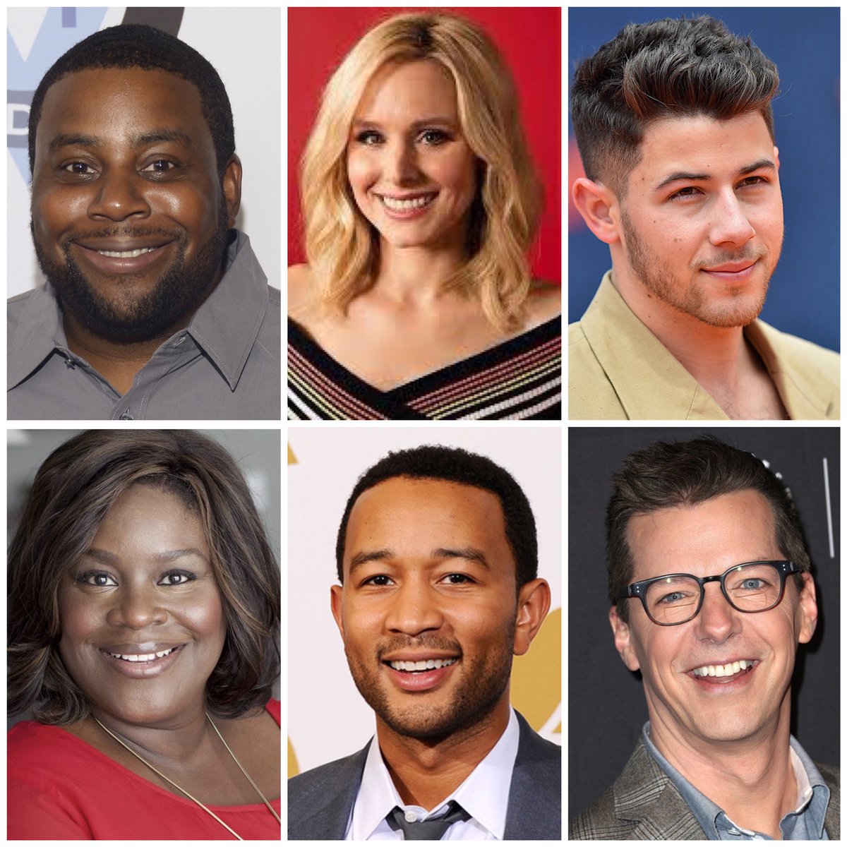 MissionControlM's tweet photo. Tonight, it’s a special #HollywoodGameNight #SocialDistancingEdition at 10/9c on @NBC! Join #KenanThompson, #KristenBell, #NickJonas, #Retta, #JohnLegend & #SeanHayes as they compete for #RedNoseDay from the comfort of their homes! https://t.co/Y96US4aKdU