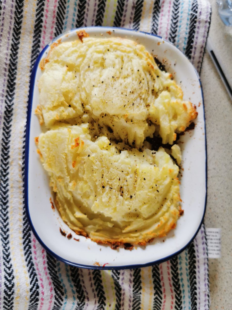 Zuppy22's tweet photo. Called to check on my parents yesterday and look what was made for me to take home.... I do love my mammys shepard's pies
#mymammylovesme #homemadedinners #favoritedinner https://t.co/tWAg3J1yKT