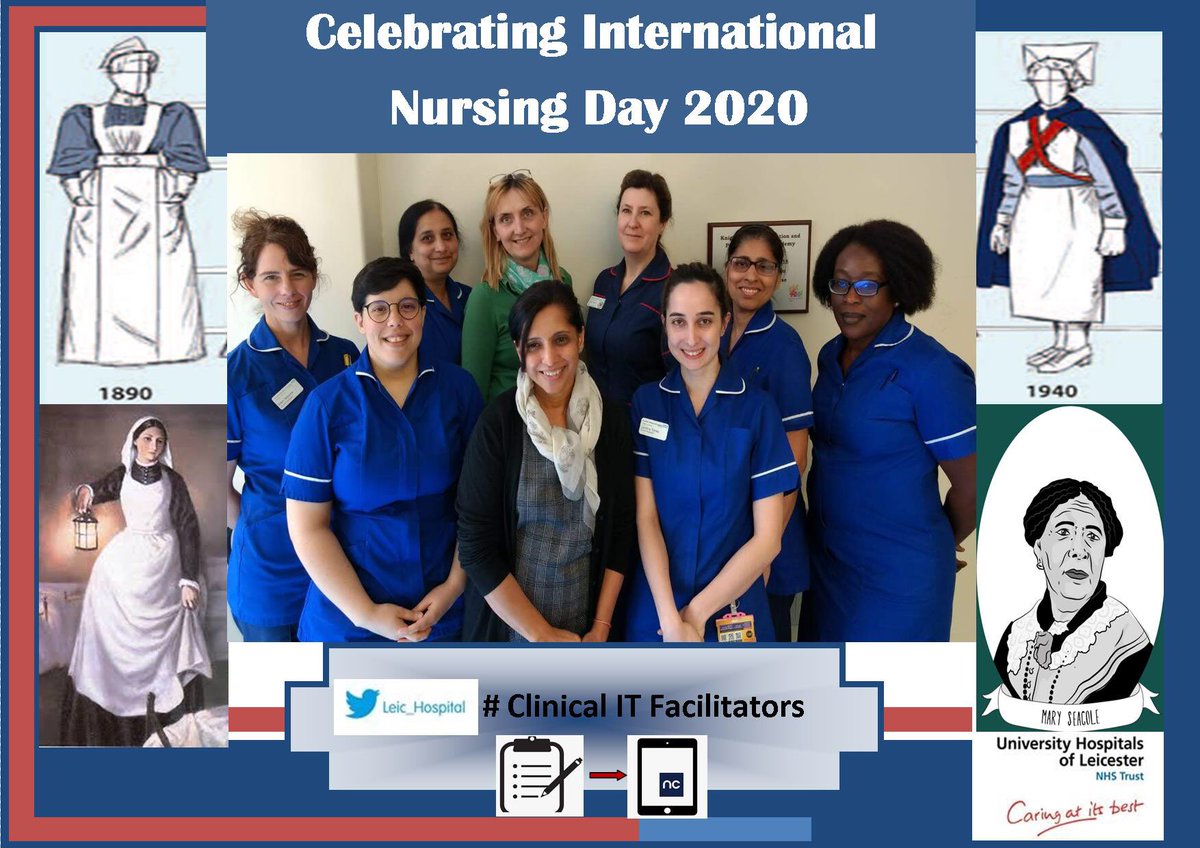 eRecordsUHL's tweet photo. Happy Nurses Day @ 200th Florence Nightingale anniversary🎁 🥳🎊 Follow the evolution of Nursing from 📜 to 📲 🏥 🚑 🌍 https://t.co/oCnO8v9eDH