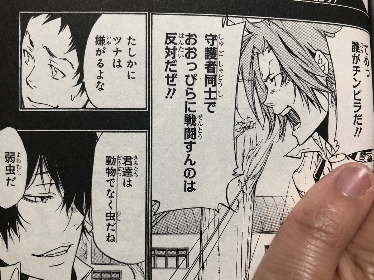 ふるすぎさん On Twitter 中古で買ったreborn読んでるけど小説の犯人に丸をつけるかの如く線を引かれているけどこれ今後のrebornのヒントになるであろう言葉なのか 読み進めるとともにある意味気になってつらい 家庭教師ヒットマンreborn リボーン Https T Co