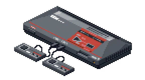 Sega Master System
#SEGA #ドット絵 #pixelart 