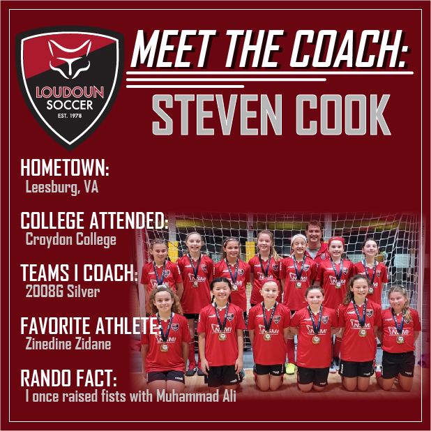 Meet our 2008 Girls Silver Coach, Steven Cook! His favorite quote is something to remember on and off the field and comes from the one and only Wayne Gretzky: "You miss 100% of the shots you don't take!" #RepTheRed
