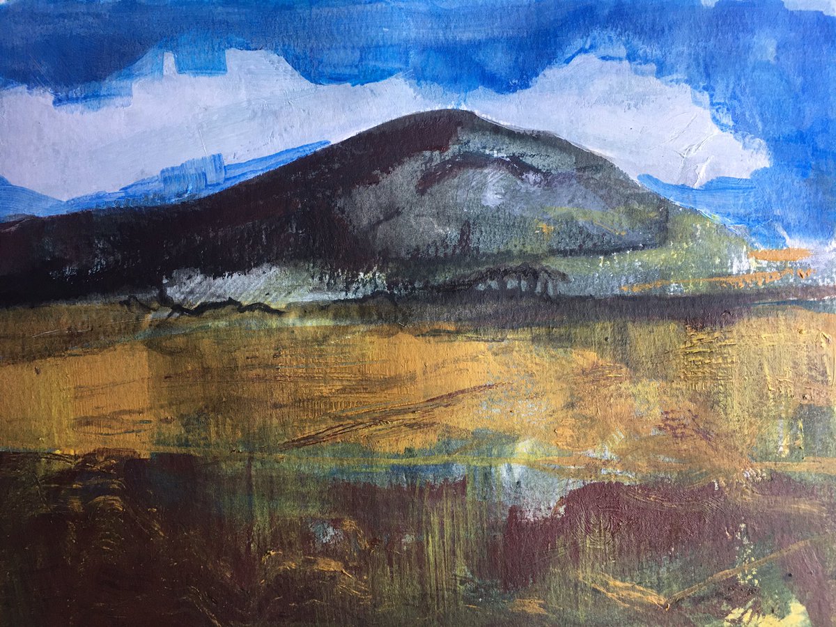 CatSalterArtist's tweet image. Time for late  lunch..... more playing after .... #wip #experimenting #mojoback