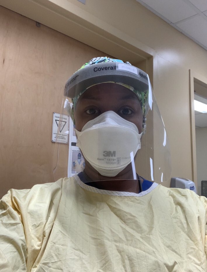 Mrs_DrewDLMS's tweet photo. Acknowledging #NursesWeek2020  and want to say thank you to my sister in-law, she is a nurse at a Toronto hospital.  Thank you to her and all the brave front line workers for all you do💙👏🏼🥼🧼 #FrontLineHeroes #nurseappreciationweek #grateful #nurseshonoured #StaySafe #StayHome https://t.co/aUxUNIZKNr