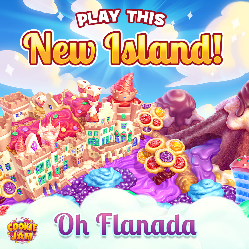 playcookiejam's tweet photo. 💥NEW LEVEL ALERT💥
Let's #JAM! 🍪
#PlayCookieJam #CookieJam https://t.co/30GwAHrhc7