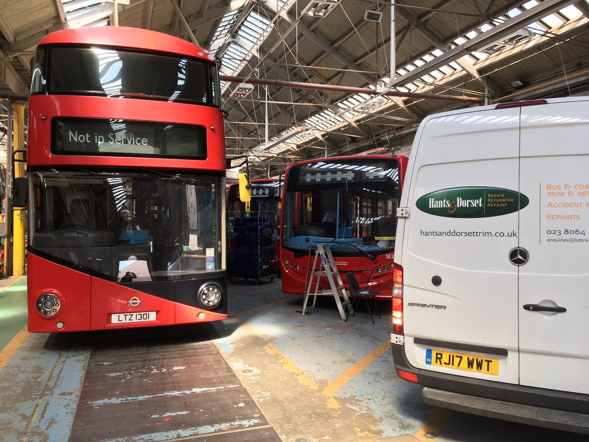 LT301 on-site <a href="/HDTrim/">HDTrim</a> today   We are working to support all operators with driver screen protection on all bus variants across the country. Let us help you stay alert in these difficult times.