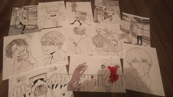 アナログ時代の原画達を発見した
言うて2月〜3月のやつだからそんな前のやつじゃないけど 