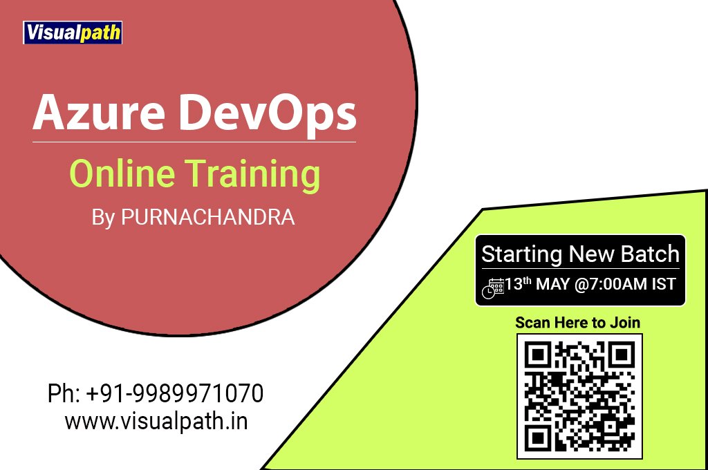 VisualpathPro's tweet image. Starting a new batch on #Azure_DevOps training in online mode. Get enroll for a free demo class on 13th May, 2020 7am IST
Join a demo👉 bit.ly/2LmWi1q
📲 9989971070
Visit us visualpath.in #Azure #DevOps #Lockdownextention #Lockdown4 #8BajeModiJiKaSwagatHai