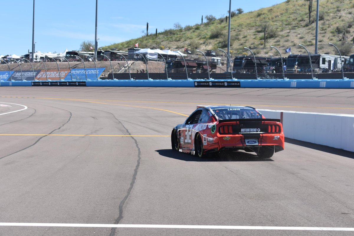 MMFFmagazine's tweet photo. .@GoFasRacing32 driver @CoreyLaJoie drove this special MotorTrend-wrapped #32 race car in the FanShield 500. Before battling it out there, we got a BTS look at his epic journey to race at the Daytona 500 in #NASCARALLIN. Stream it NOW on @MotorTrendApp https://t.co/vIUayGOyFI https://t.co/NJskqbwGwq