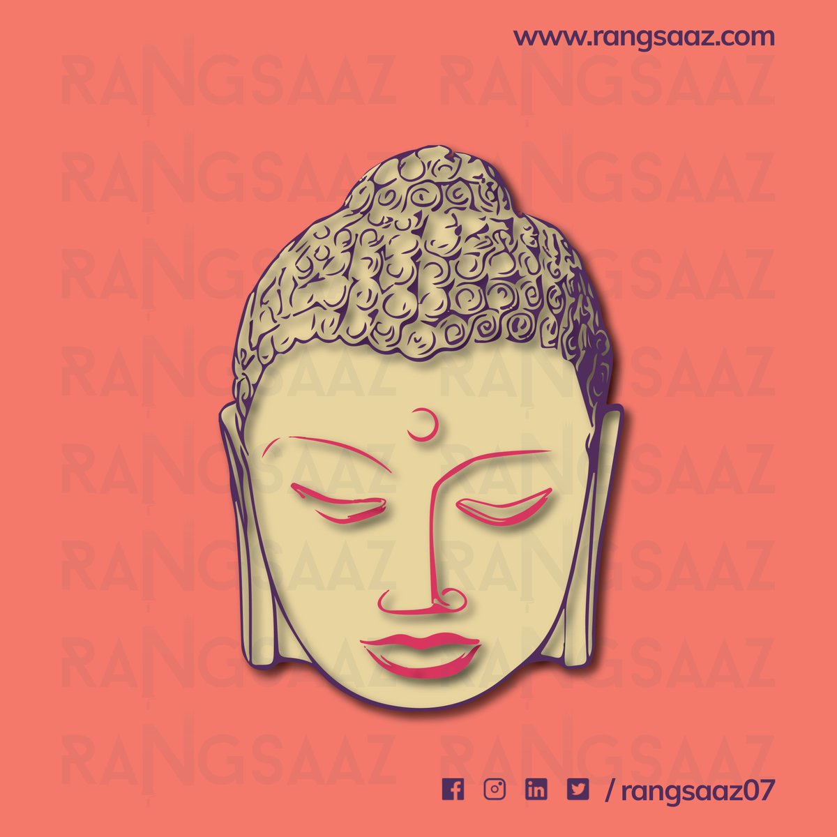 rangsaaz07's tweet photo. Your work is to discover your work and then with all your heart to give yourself to it.
#Buddha #Meditation #Peace #Spirituality #rangsaaz #art #artist #painting #canvas #Gallery #wallpaper #youthinkweportray https://t.co/Qrt5HT1rXM