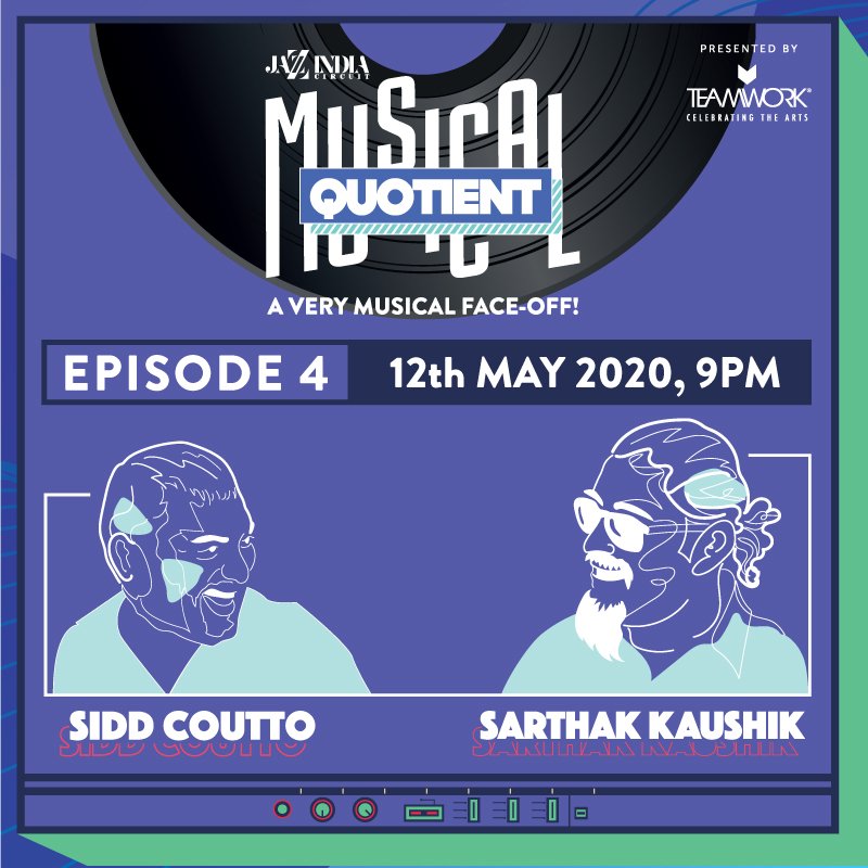 JazzIndCircuit's tweet photo. Ep. 4 of Musical Quotient is all set to wow you tonight, but unfortunately, the internet is not on our side. Good things come to those who wait, which is why today we will be a little late! Tune in at 9 pm for Ep 4 feat. Sidd Coutto and Sarthak Kaushik: https://t.co/qZo4undWzN https://t.co/LkkYv02SoM