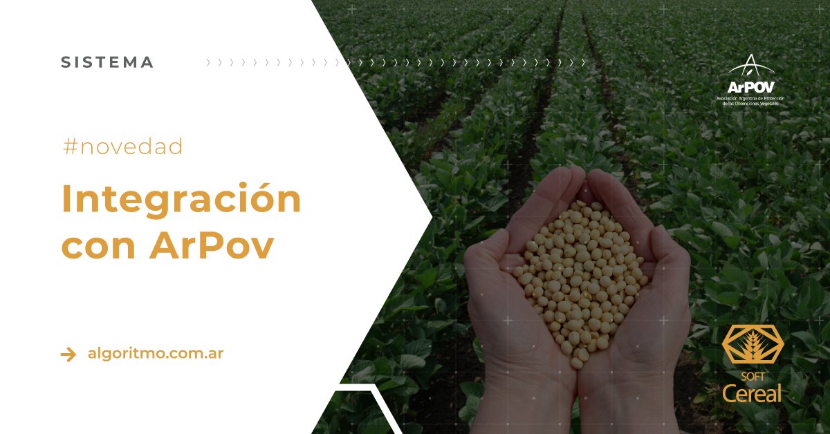 AlgoritmoCereal's tweet photo. 👉 Gracias a la integración con ArPOV automatizamos el envío de la Base de Ventas evitando procesos manuales 📄➡
⠀
La información la envía #SoftCereal de forma automática. 👌
.
.
.
.
.
#algoritmo #software #rosario #cereal #ArPOV #SoftCereal #argentina https://t.co/NPXeAgiA8o