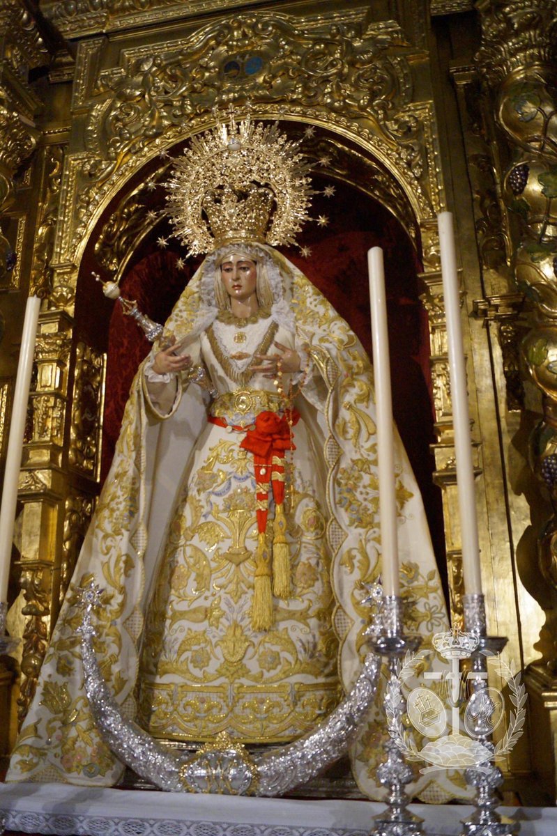 Después de 65 días, Soledad está en su Capilla. #TDACofrade

📷<a href="/SoledadLaAlgaba/">Hdad. Soledad La Algaba</a>