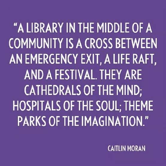 publisherszone's tweet photo. "A library in the middle of a community is a cross between an emergency exit..."
 #amwriting #amreading #author #books #childrensbooks #illustration #illustrator #picturebook #childrensauthor #bookworm #raisingreaders #diversebooks #writersfollowwriters #library #libraries https://t.co/74x45te5O1