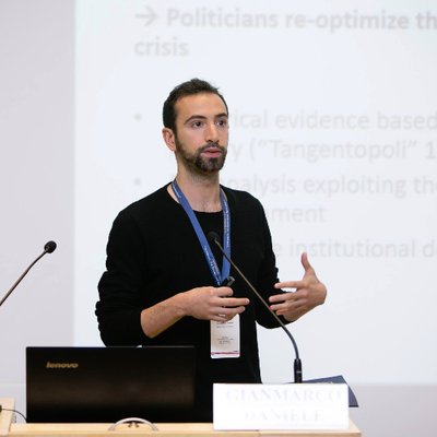 ubeconomics's tweet photo. Next week, guest lecturer @Giammacco will teach an online course on "#Accountability #Corruption and #PoliticalSelection" in the framework of the MSc in Economics at @UniBarcelona. Daniele is an Assistant Professor at @LaStatale and Exec Director of the CLEAN Unit at @Unibocconi. https://t.co/6q9RBsA0Sm