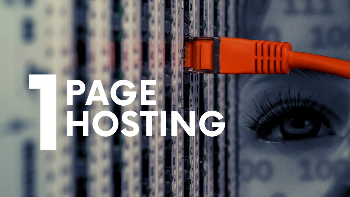 ProgressOne10's tweet photo. #WebHosting #QualityHosting #WebService #HostingService #web #service #web #business #today #hosting #code #domain #internet #webpage #Blog #Splashpage 

If you have a splash page you need to host somewhere.
You need One Page Hosting!

https://t.co/3Z6SZ1Qmiv https://t.co/l2LqdVMiTT