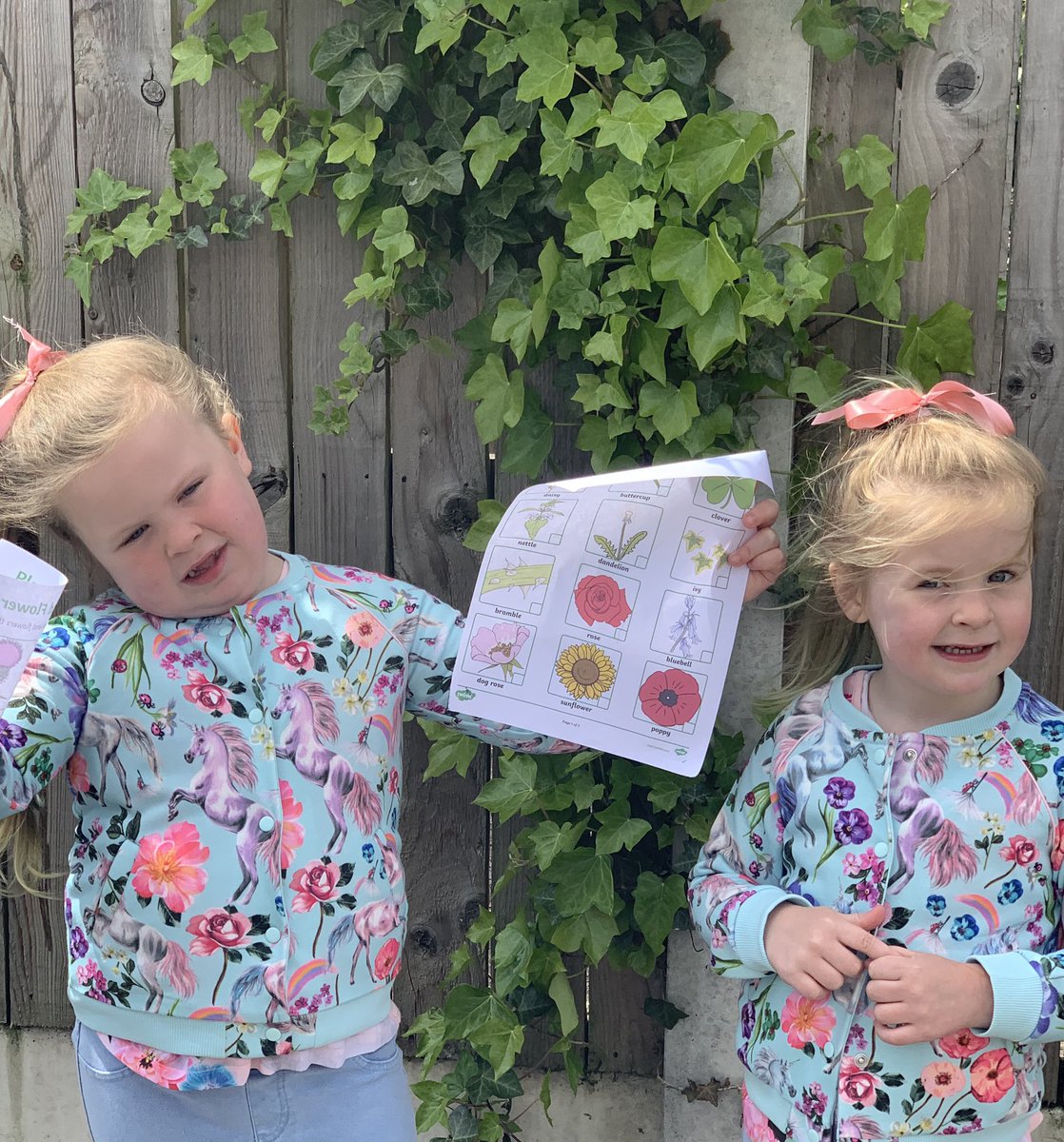 nicganno's tweet photo. @NorthcoteSch poppy &amp; Heidi been on a plant and flower hunt. We managed to find most on our sheet. 🌹🌷🌻☘️ https://t.co/y1LxemO582