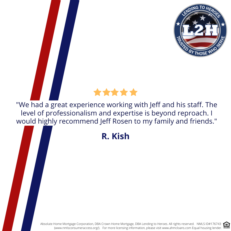 Any friends of the Kish's are friends of L2H! It was a pleasure to work with you and we truly appreciate your kind words. #TestimonialTuesday