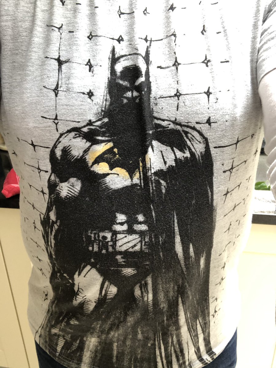 Aladinsane40's tweet photo. Wearing my Tena Superhero T-Shirt today, I mean just look at that packaging I reckon easily a Level 3 Pad #prostatecancer #cancer #LaughAtCancer #mentalhealth #MensHealth https://t.co/OlRIthHwOU
